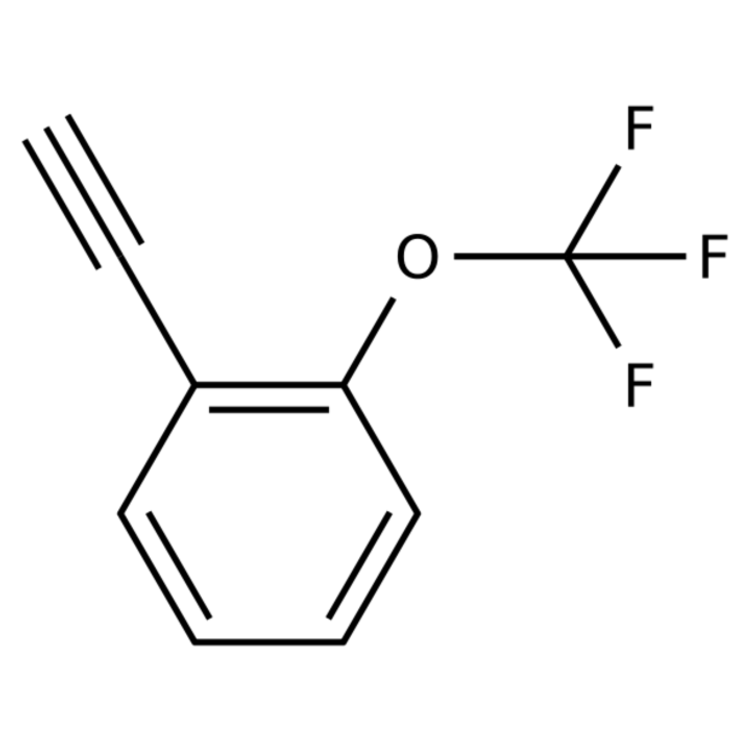 Structure of 886363-40-2 | 1-Ethynyl-2-(trifluoromethoxy)benzene