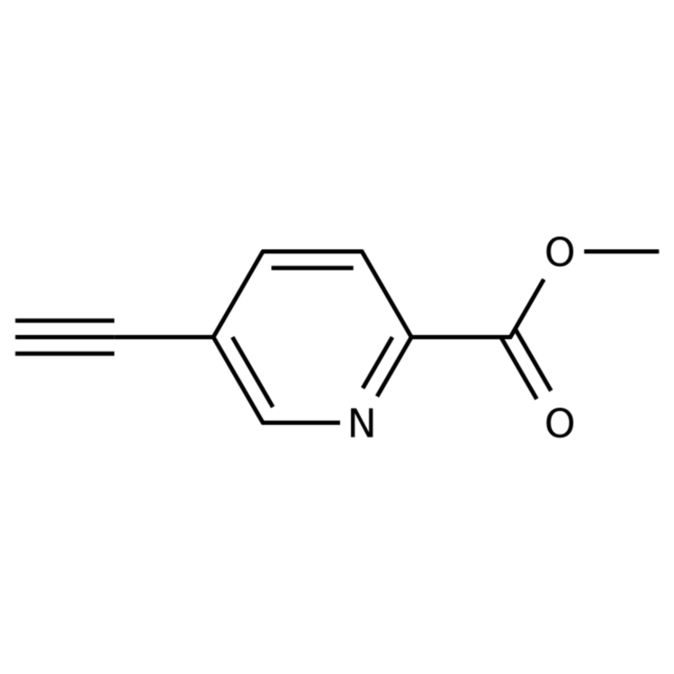 Structure of 17880-61-4 | Methyl 5-ethynylpicolinate
