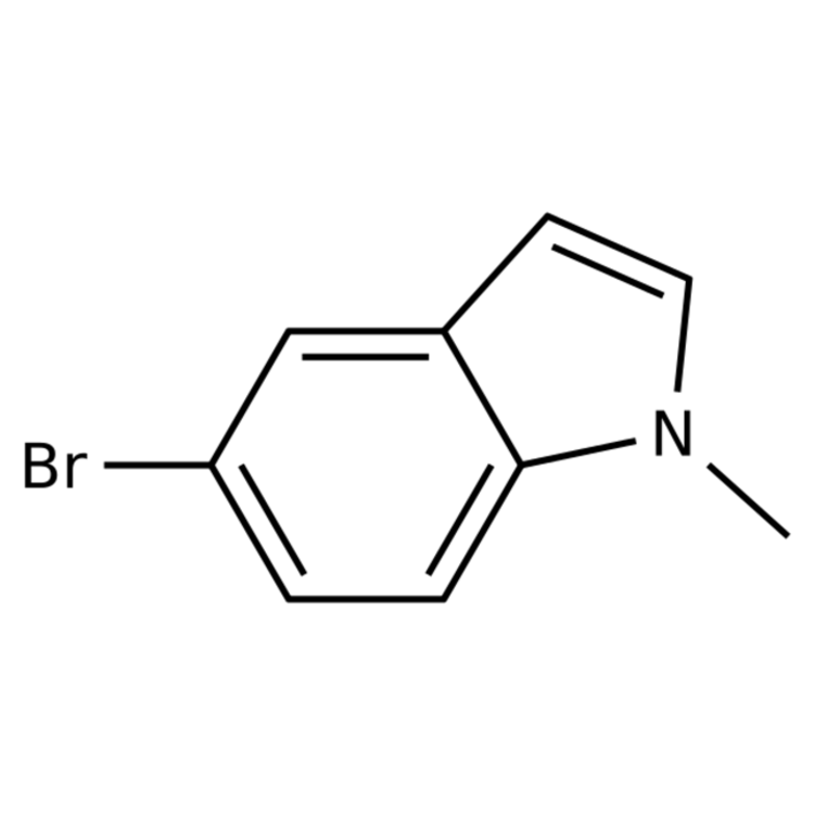 Structure of 10075-52-2 | 5-Bromo-1-methyl-1H-indole