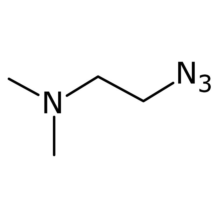 Structure of 86147-04-8 | 2-Azido-N,N-dimethylethanamine