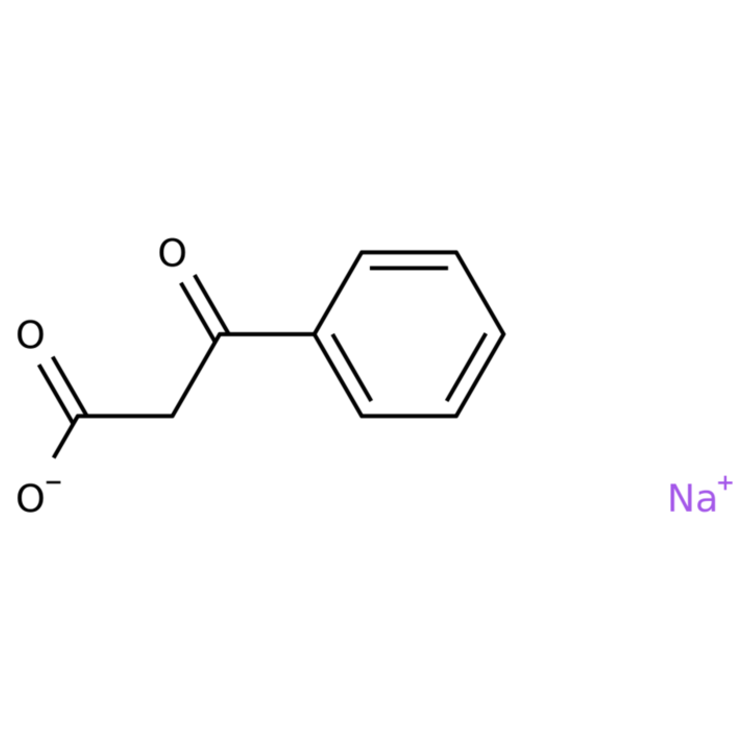 Structure of 7063-21-0 | Sodium 3-oxo-3-phenylpropanoate