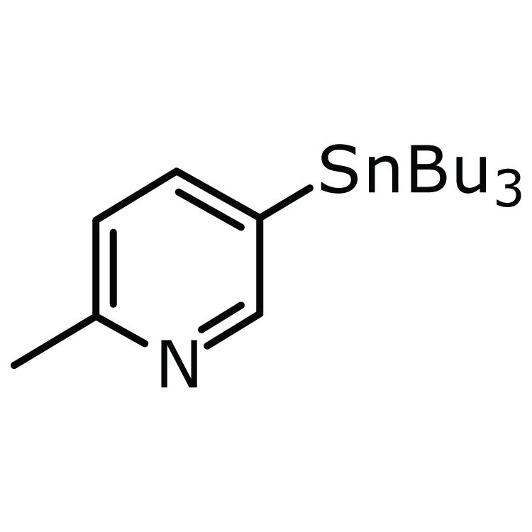 Structure of 167556-64-1 | 2-Methyl-5-(tributylstannyl)pyridine