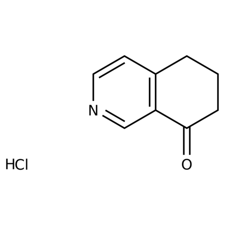Structure of 135311-97-6 | 6,7-Dihydroisoquinolin-8(5H)-one hydrochloride