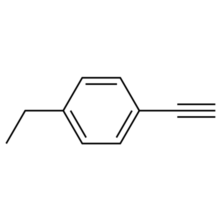 Structure of 40307-11-7 | 1-Ethyl-4-ethynylbenzene