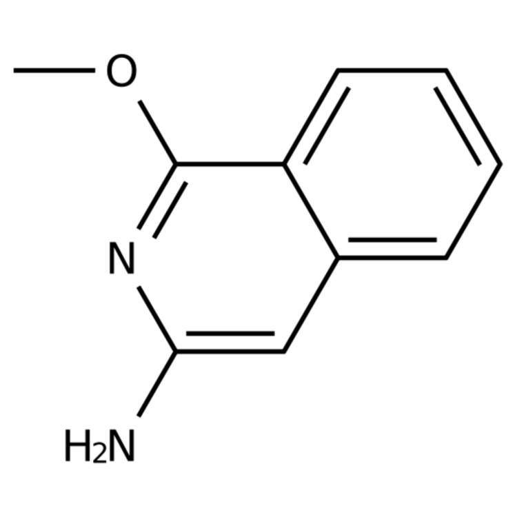 Structure of 80900-33-0 | 1-Methoxyisoquinolin-3-amine