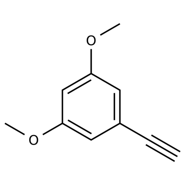 Structure of 171290-52-1 | 3,5-Dimethoxyphenylacetylene