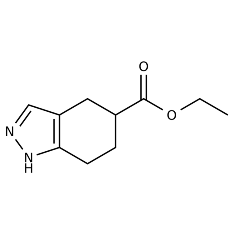 Structure of 792848-34-1 | Ethyl 4,5,6,7-tetrahydro-1H-indazole-5-carboxylate