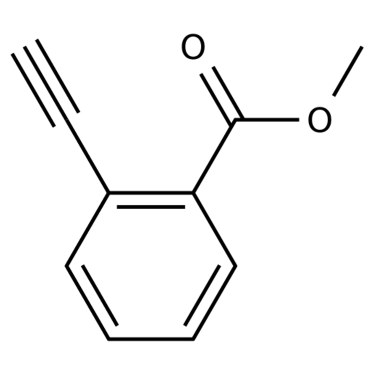 Structure of 33577-99-0 | Methyl 2-ethynylbenzoate
