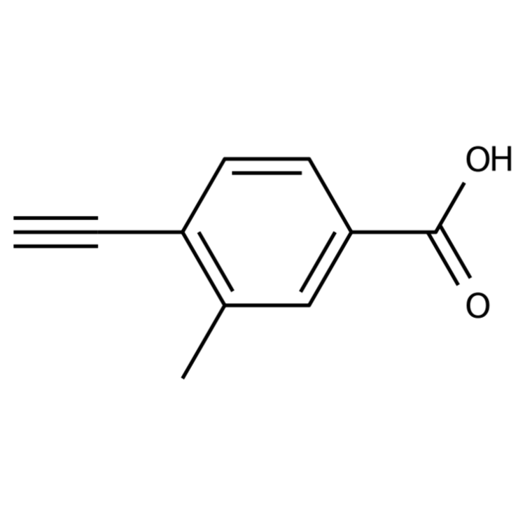 Structure of 1357281-69-6 | 4-Ethynyl-3-methylbenzoic acid