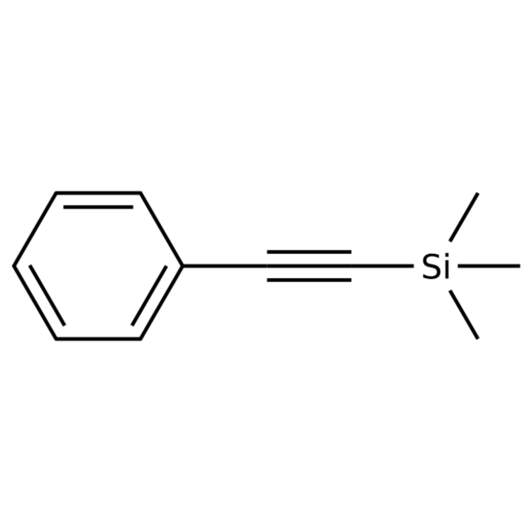 Structure of 2170-06-1 | Trimethyl(phenylethynyl)silane