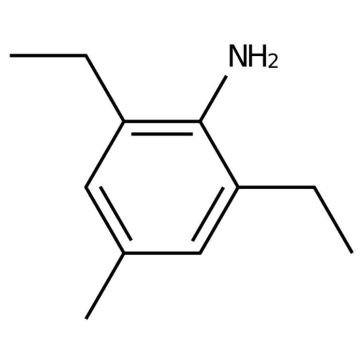 Structure of 24544-08-9 | 2,6-Diethyl-4-methylaniline