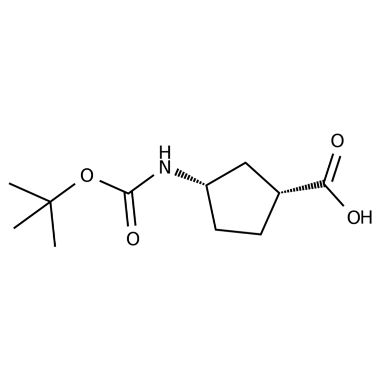 (1R,3S)-3-((tert-Butoxycarbonyl)amino)cyclopentanecarboxylic acid