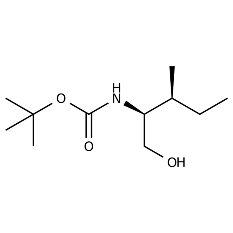 Structure of 106946-74-1 | Boc-isoleucinol