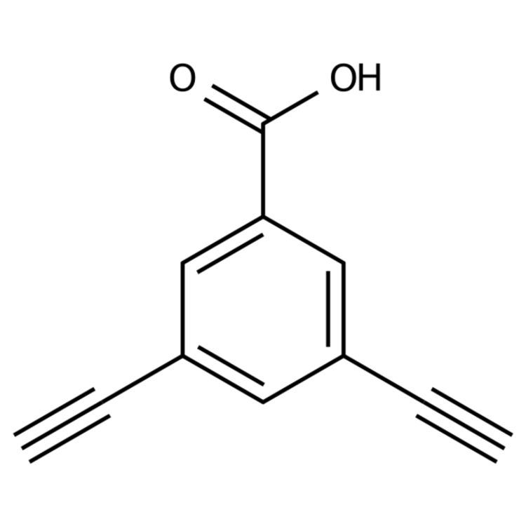 Structure of 883106-26-1 | 3,5-Diethynylbenzoic acid