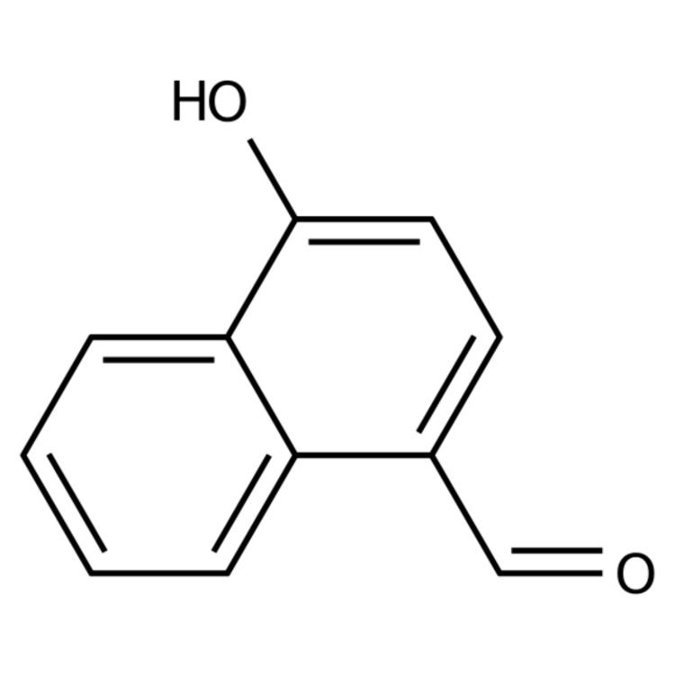 Structure of 7770-45-8 | 4-Hydroxy-1-naphthaldehyde
