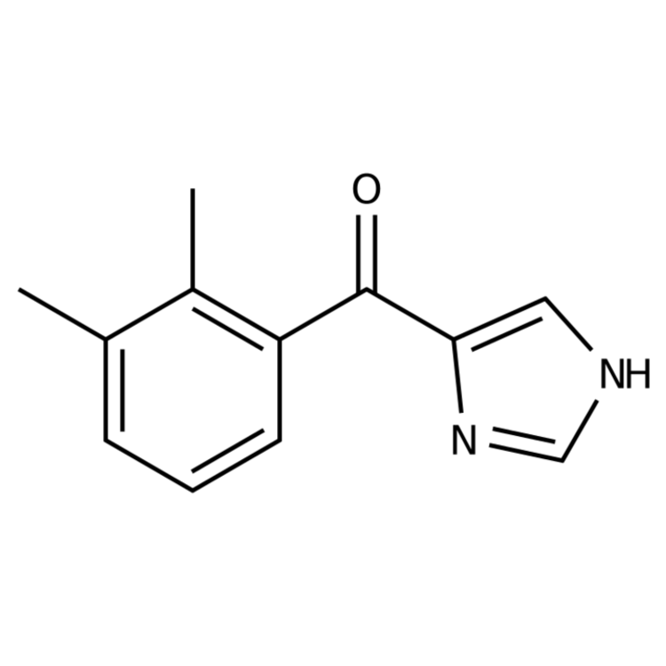 Structure of 91874-85-0 | (2,3-Dimethylphenyl)(1H-imidazol-4-yl)methanone