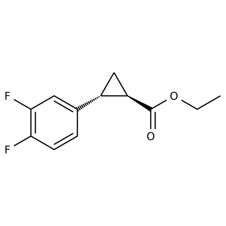 (1R,2R)-Ethyl 2-(3,4-difluorophenyl)cyclopropanecarboxylate