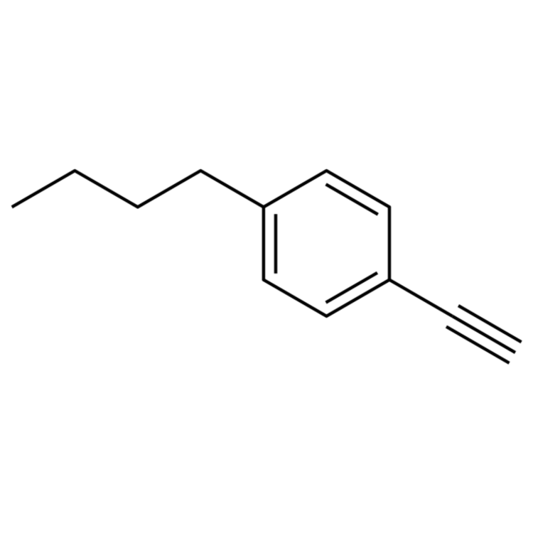 Structure of 79887-09-5 | 4-Butylphenylacetylene