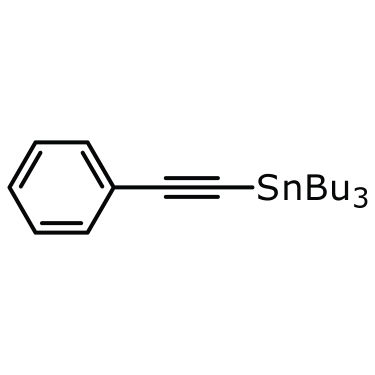 Structure of 3757-88-8 | Tributyl(phenylethynyl)tin