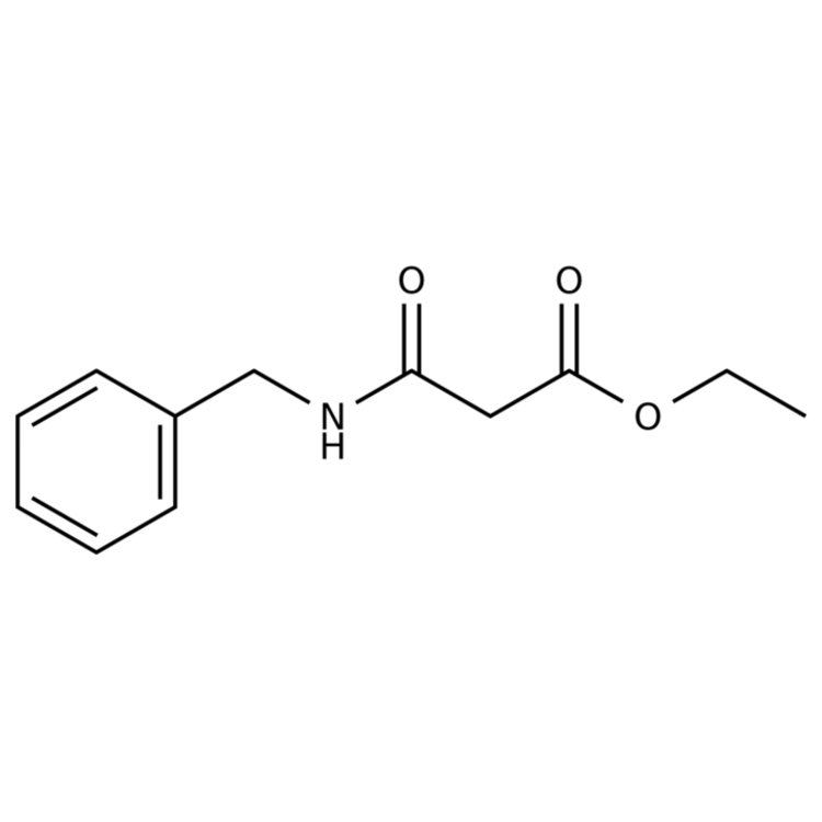 Structure of 29689-63-2 | Ethyl 3-(benzylamino)-3-oxopropanoate