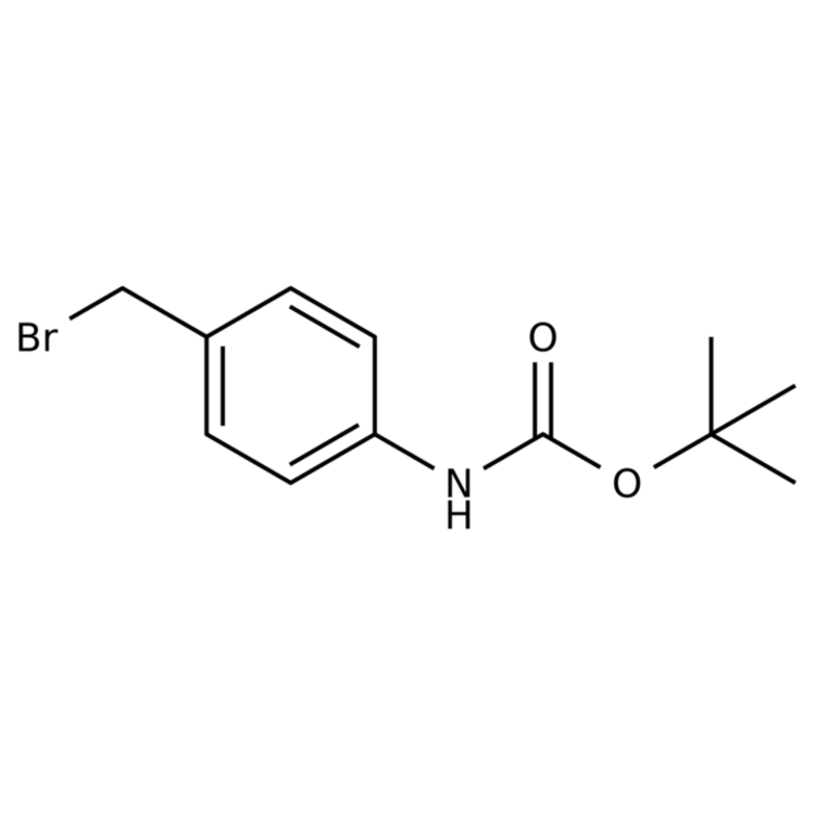 Structure of 239074-27-2 | tert-Butyl (4-(bromomethyl)phenyl)carbamate