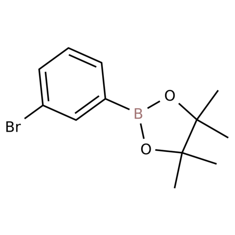 Structure of 594823-67-3 | 2-(3-Bromophenyl)-4,4,5,5-tetramethyl-1,3,2-dioxaborolane