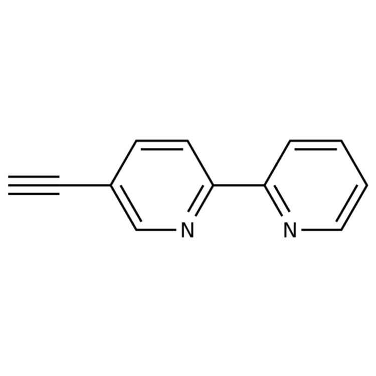 Structure of 162318-34-5 | 5-Ethynyl-2,2'-bipyridine