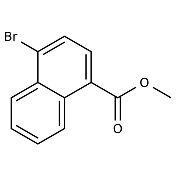 Structure of 35615-97-5 | Methyl 4-bromonaphthalene-1-carboxylate