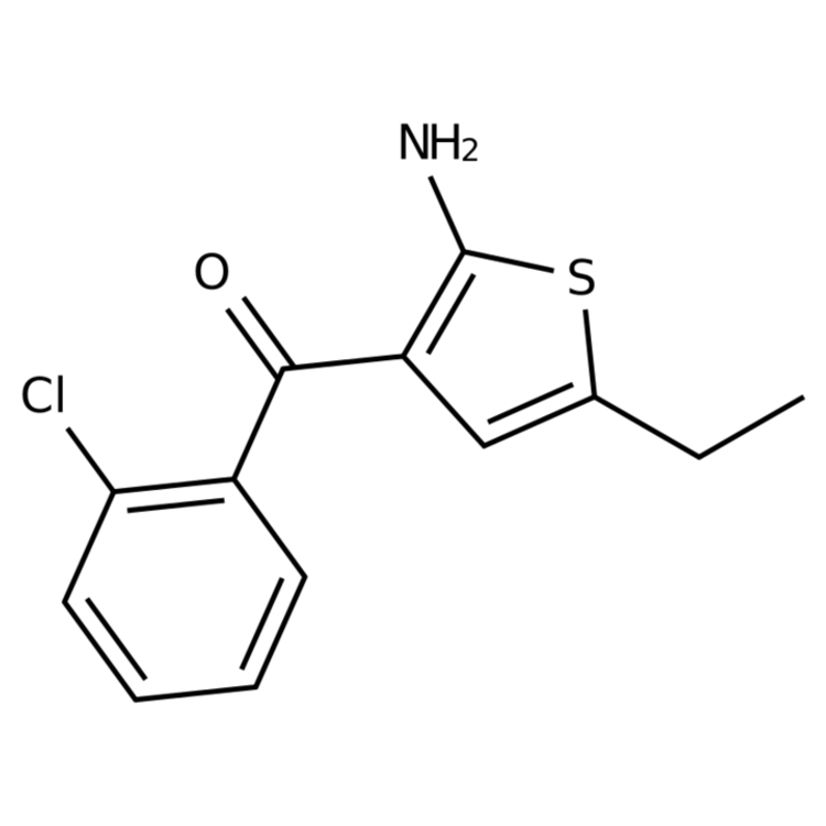 (2-Amino-5-ethylthiophen-3-yl)(2-chlorophenyl)methanone