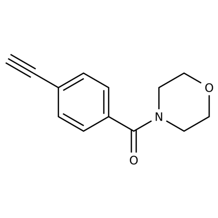 Structure of 851895-20-0 | (4-Ethynylphenyl)(morpholino)methanone