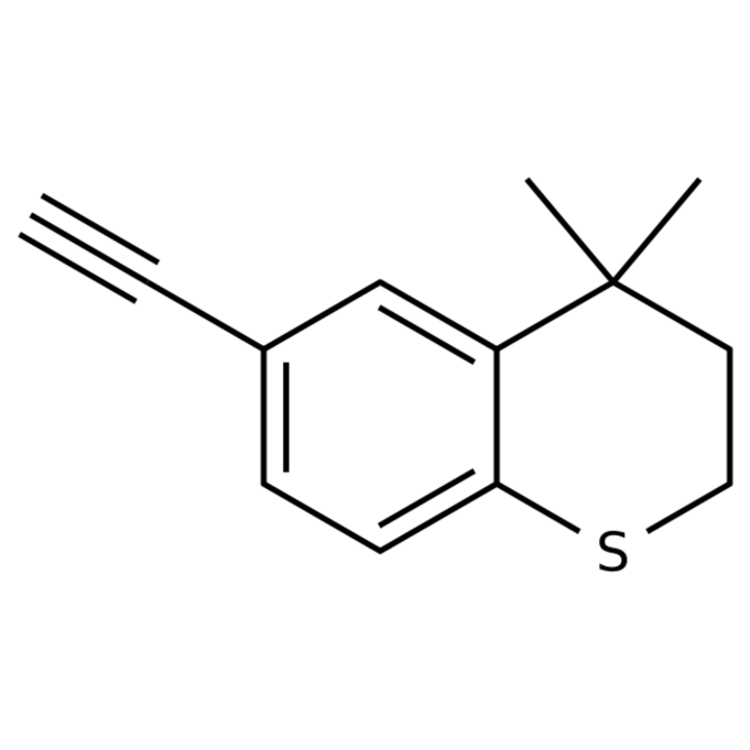 Structure of 118292-06-1 | 6-Ethynyl-4,4-dimethylthiochroman