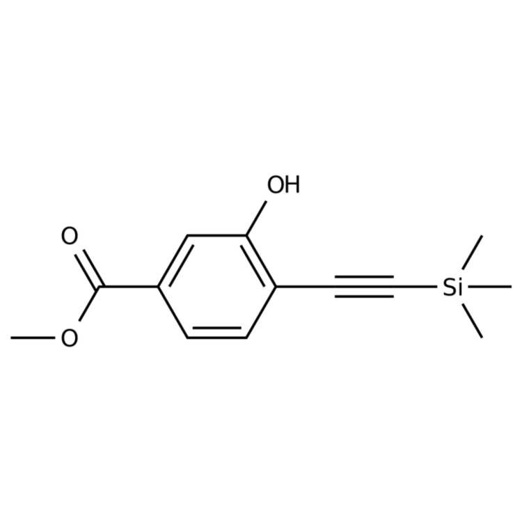 Methyl 3-hydroxy-4-((trimethylsilyl)ethynyl)benzoate