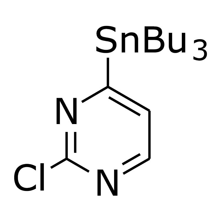Structure of 446286-25-5 | 2-Chloro-4-(tributylstannyl)pyrimidine