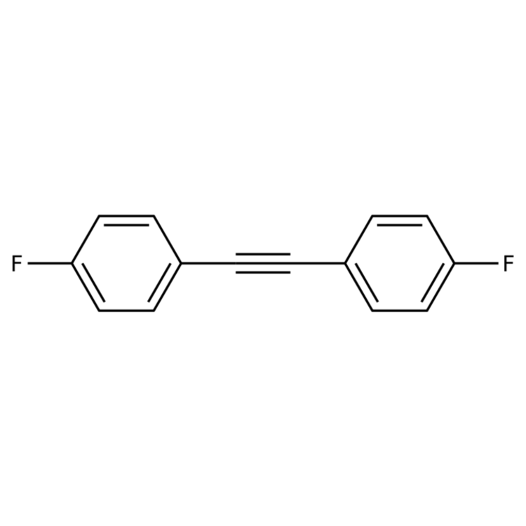 Structure of 5216-31-9 | 1,2-Bis(4-fluorophenyl)ethyne