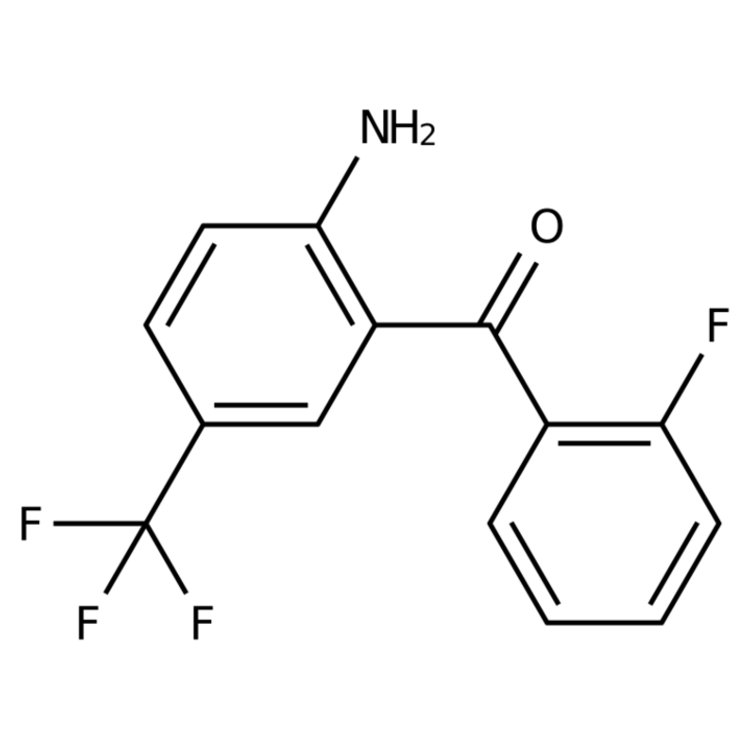(2-Amino-5-(trifluoromethyl)phenyl)(2-fluorophenyl)methanone