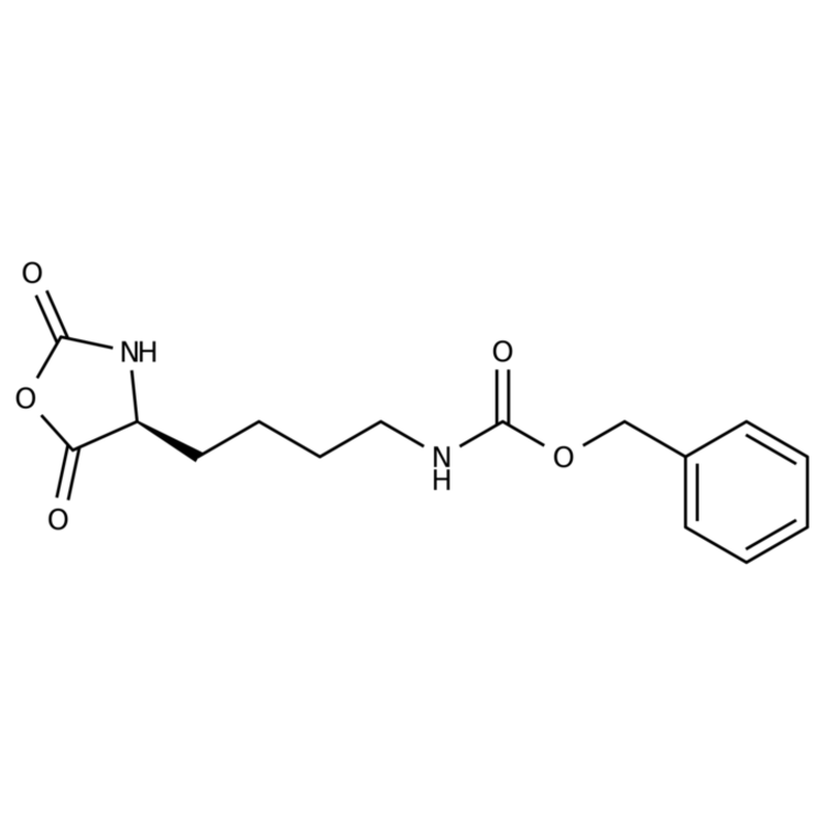 Structure of 1676-86-4 | (S)-Benzyl (4-(2,5-dioxooxazolidin-4-yl)butyl)carbamate