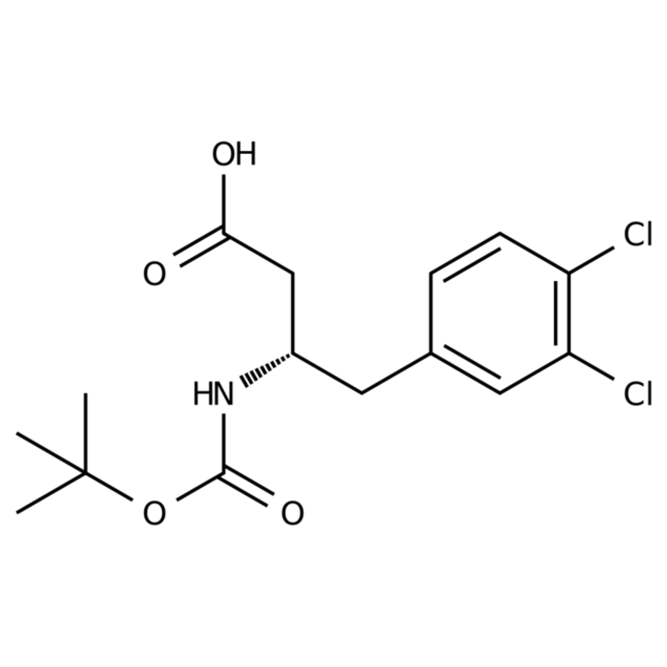 (S)-3-((tert-Butoxycarbonyl)amino)-4-(3,4-dichlorophenyl)butanoic acid