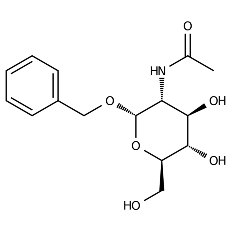 Structure of 13343-62-9 | N-((2S,3R,4R,5S,6R)-2-(Benzyloxy)-4,5-dihydroxy-6-(hydroxymethyl)tetrahydro-2H-pyran-3-yl)acetamide