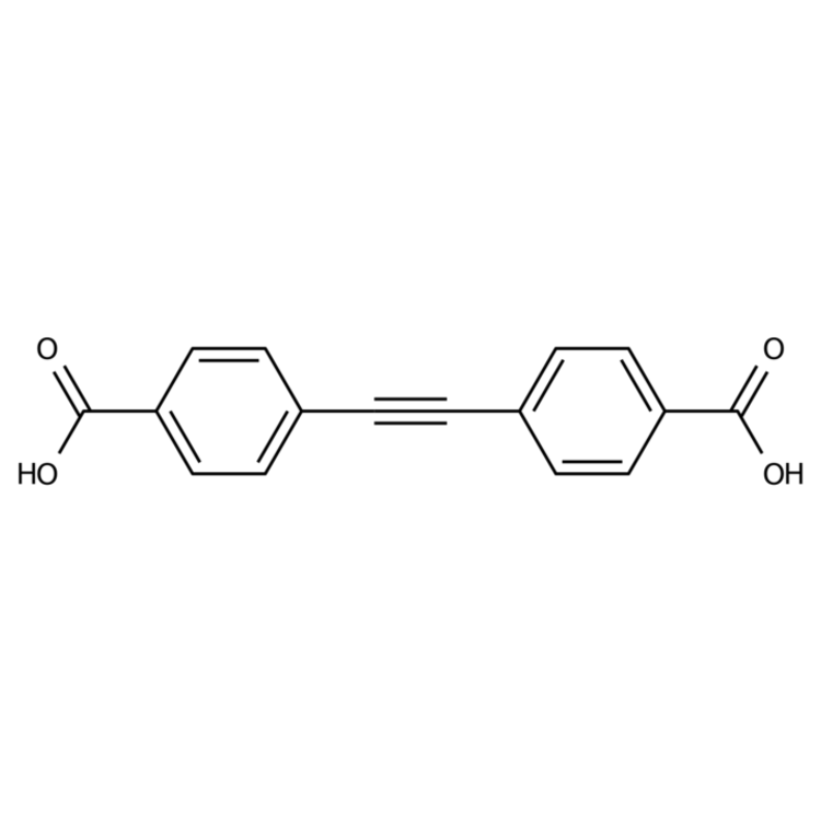Structure of 16819-43-5 | 4,4'-(1,2-Ethynediyl)dibenzoic Acid
