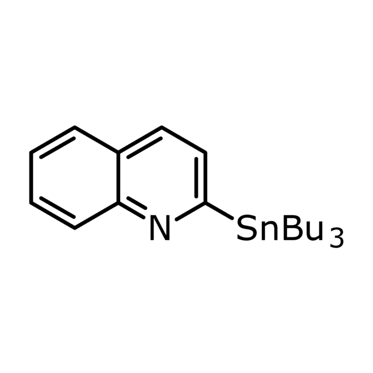 Structure of 868286-21-9 | 2-(Tributylstannyl)quinoline