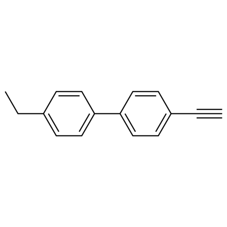 Structure of 477587-89-6 | 4-Ethyl-4'-ethynyl-1,1'-biphenyl