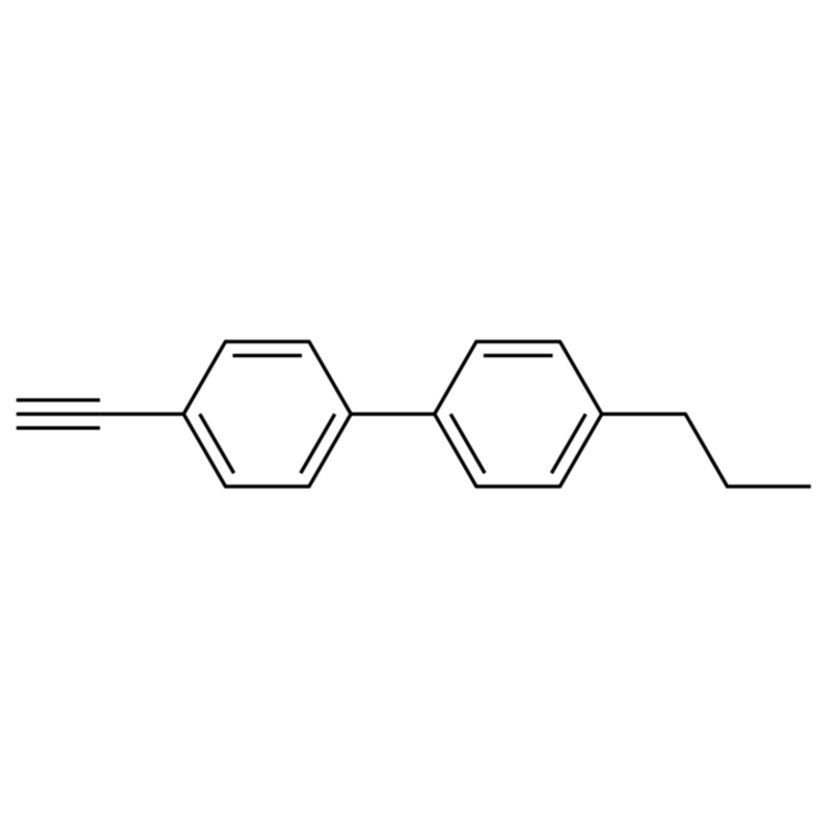 Structure of 360768-57-6 | 4-Ethynyl-4'-propyl-1,1'-biphenyl