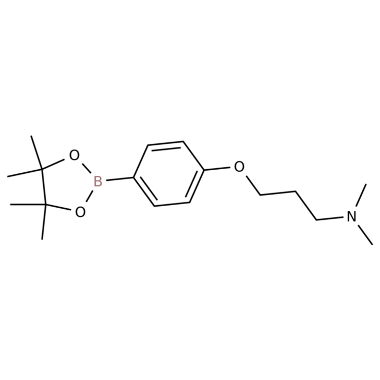 N,N-Dimethyl-3-(4-(4,4,5,5-tetramethyl-1,3,2-dioxaborolan-2-yl)phenoxy)propan-1-amine