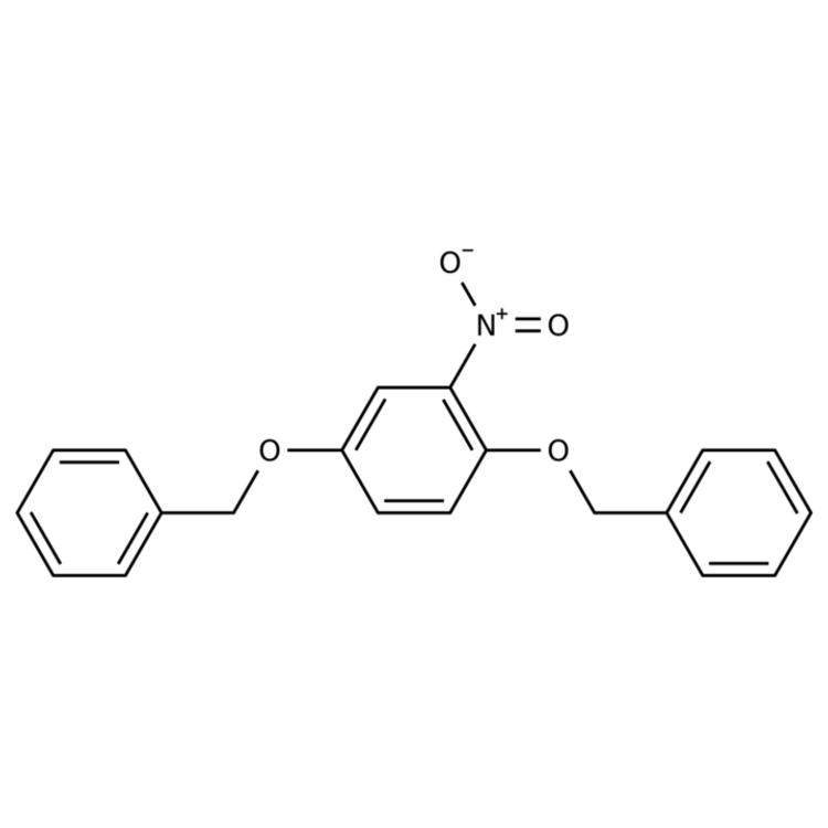 Structure of 51792-85-9 | (((2-Nitro-1,4-phenylene)bis(oxy))bis(methylene))dibenzene