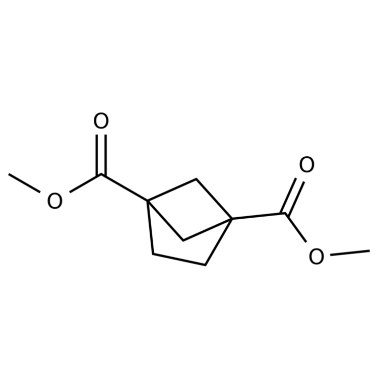 Structure of 42145-38-0 | 1,4-dimethyl bicyclo[2.1.1]hexane-1,4-dicarboxylate