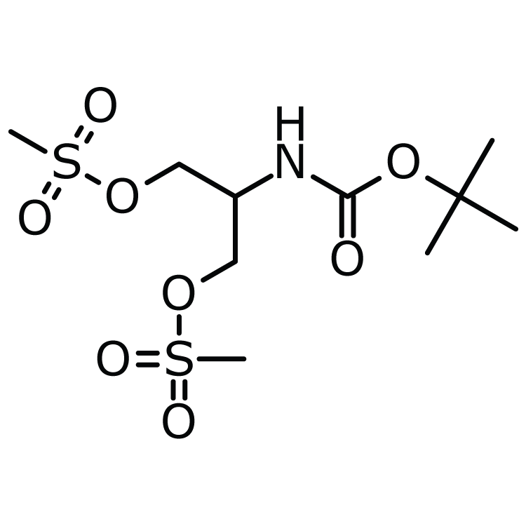 2-((tert-Butoxycarbonyl)amino)propane-1,3-diyl dimethanesulfonate