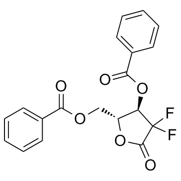 ((2R,3R)-3-(Benzoyloxy)-4,4-difluoro-5-oxotetrahydrofuran-2-yl)methyl benzoate
