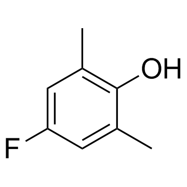 Structure of 2338-56-9 | 4-Fluoro-2,6-dimethylphenol