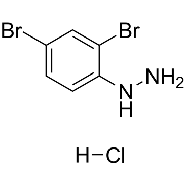 Structure of 149998-17-4 | (2,4-Dibromophenyl)hydrazine hydrochloride