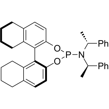 (11bS)​-8,​9,​10,​11,​12,​13,​14,​15-Octahydro-​N,​N-​bis[(1R)​-​1-​phenylethyl]​-​dinaphtho[2,​1-​d:1',​2'-​f]​[1,​3,​2]​dioxaphosphepin-​4-​amine